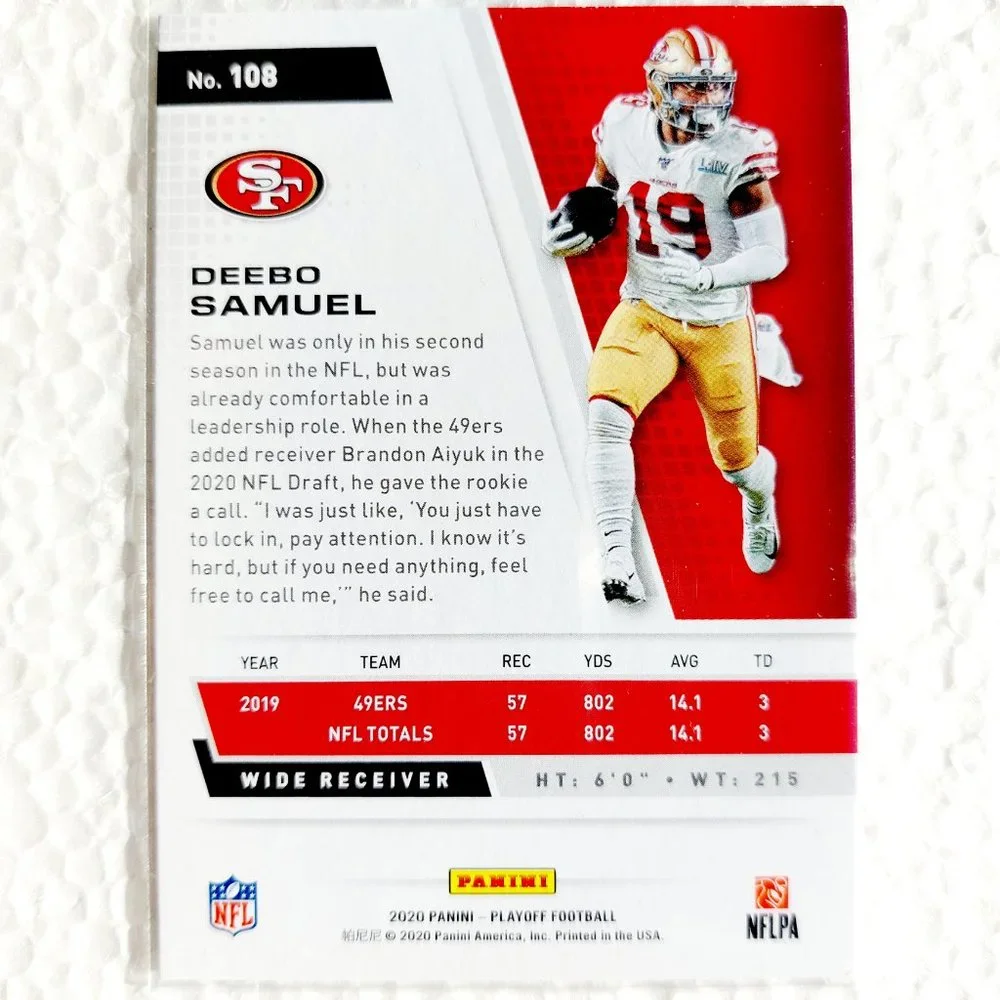 San Francisco 49ers 6 Card Lot - FTBL [28_16] - Picture 7 of 13